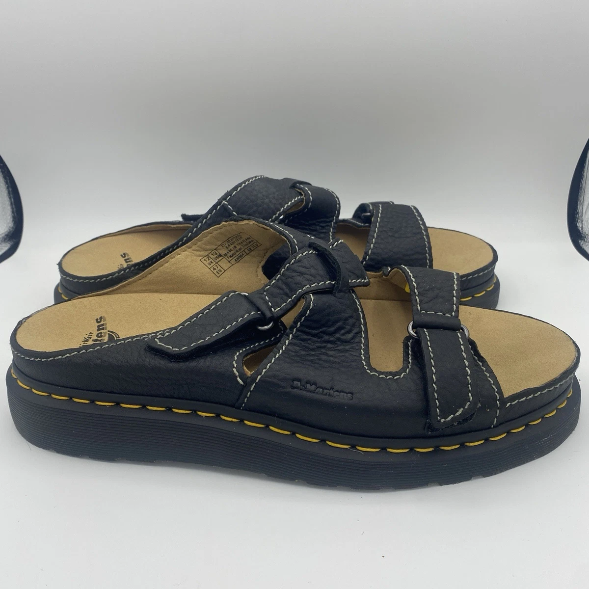 Dr. Martens Black Slide Sandals for Men for sale | eBay display picture 2