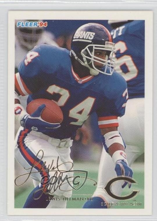 1994 Fleer Lewis Tillman #350 1i3