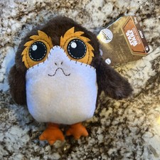 New Disney Star Wars PORG 12" Plush Stuffed Animal Toy w/Sounds - Collectible