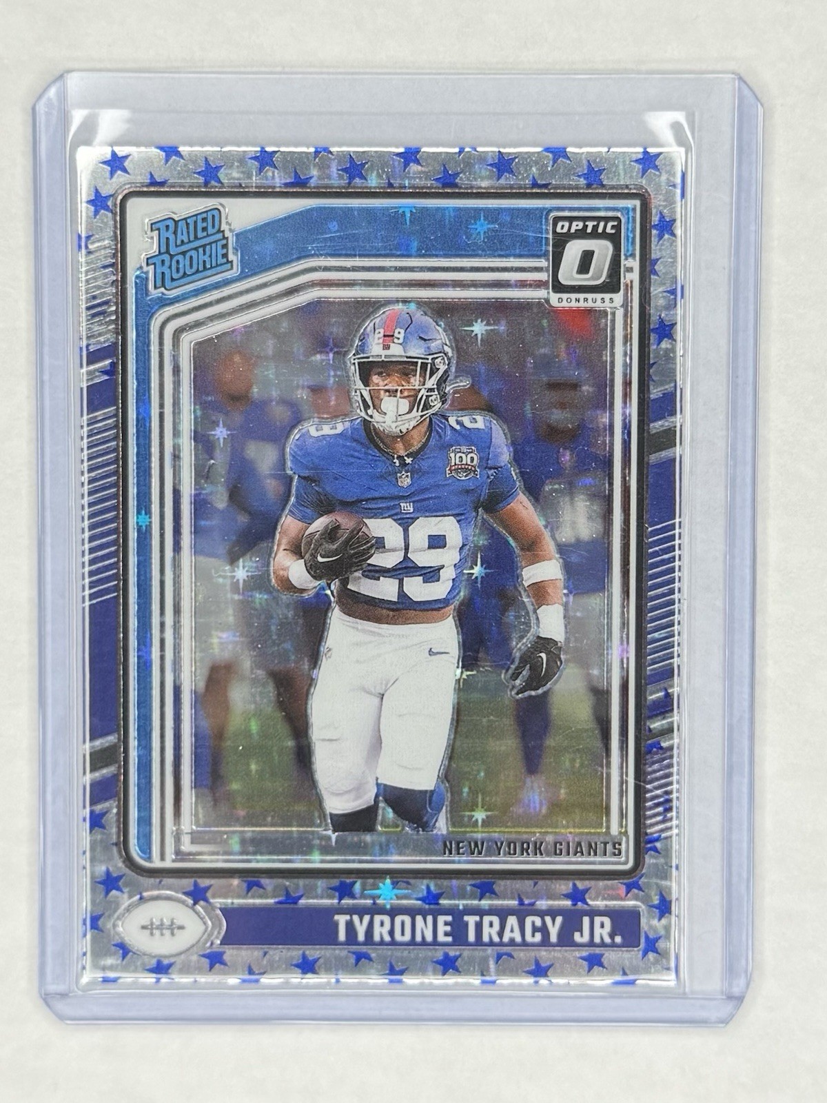 2024 Panini Donruss Optic - Rated Rookie Tyrone Tracy Jr. #259 Stars Prizm (RC)