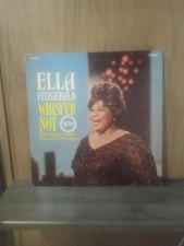 ELLA FITZGERALD LP WHISPER NOT VERVE RECORDS V6-4071 EX/EX 1966 Original Press