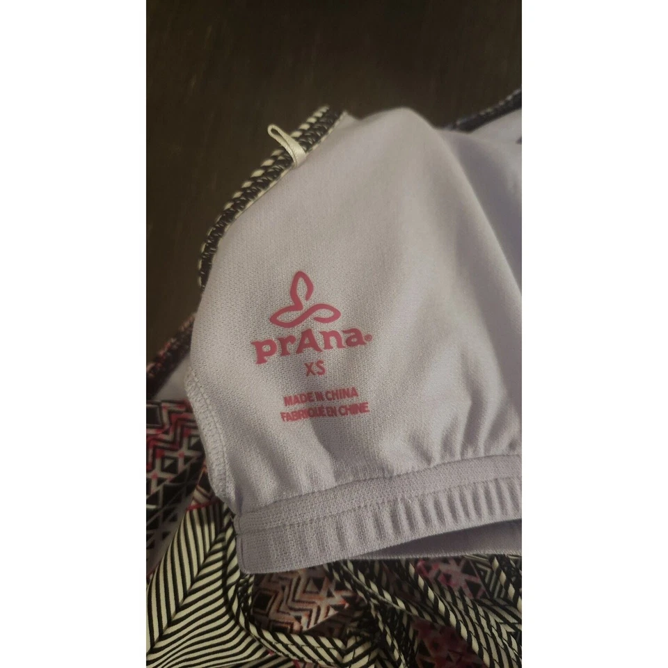 Traje de baño Prana de una pieza para mujer talla extra pequeña XS gris rosa con tiras al aire libre Foto 2 de 4