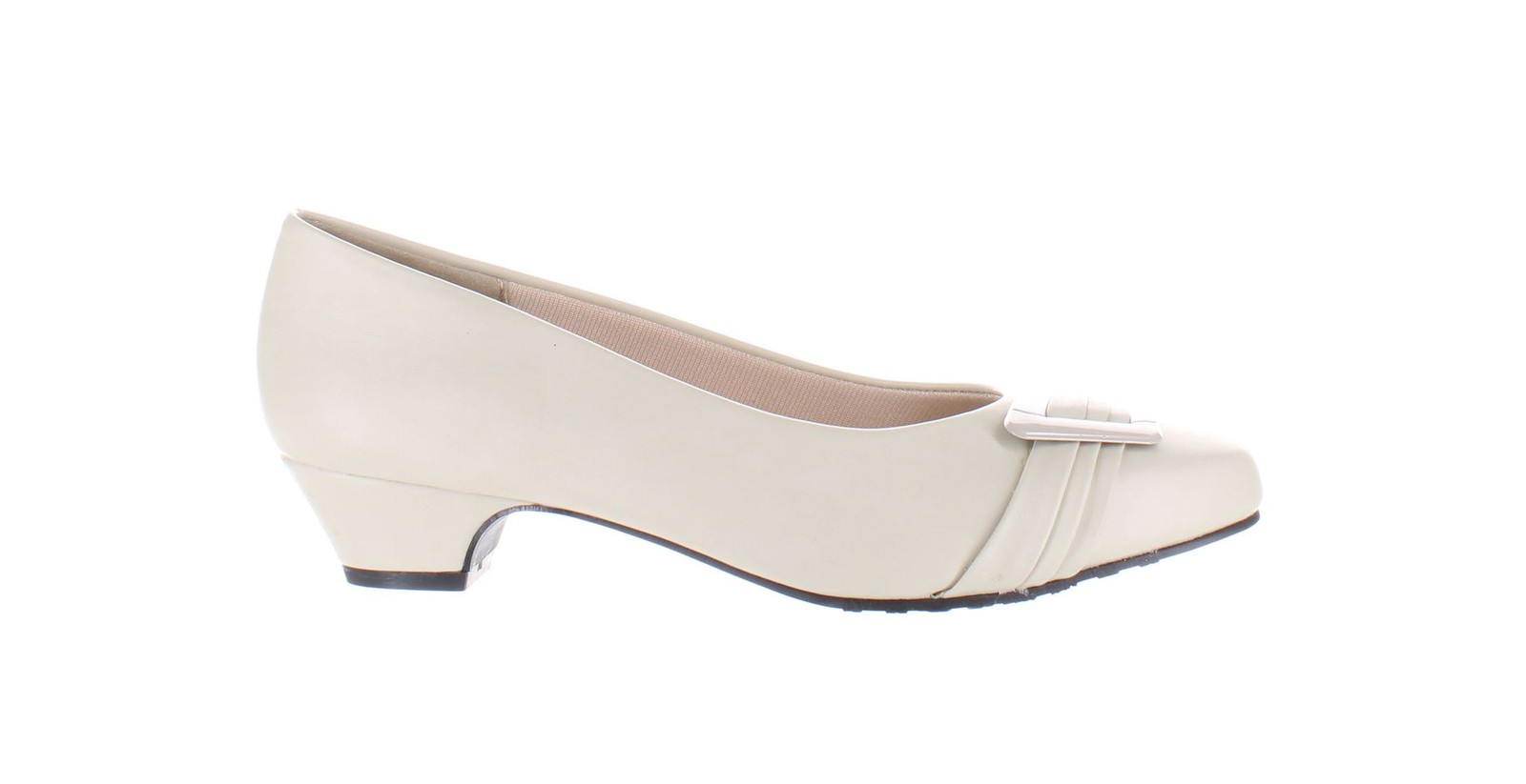 Женские бежевые туфли-лодочки в мягком стиле, размер 8,5