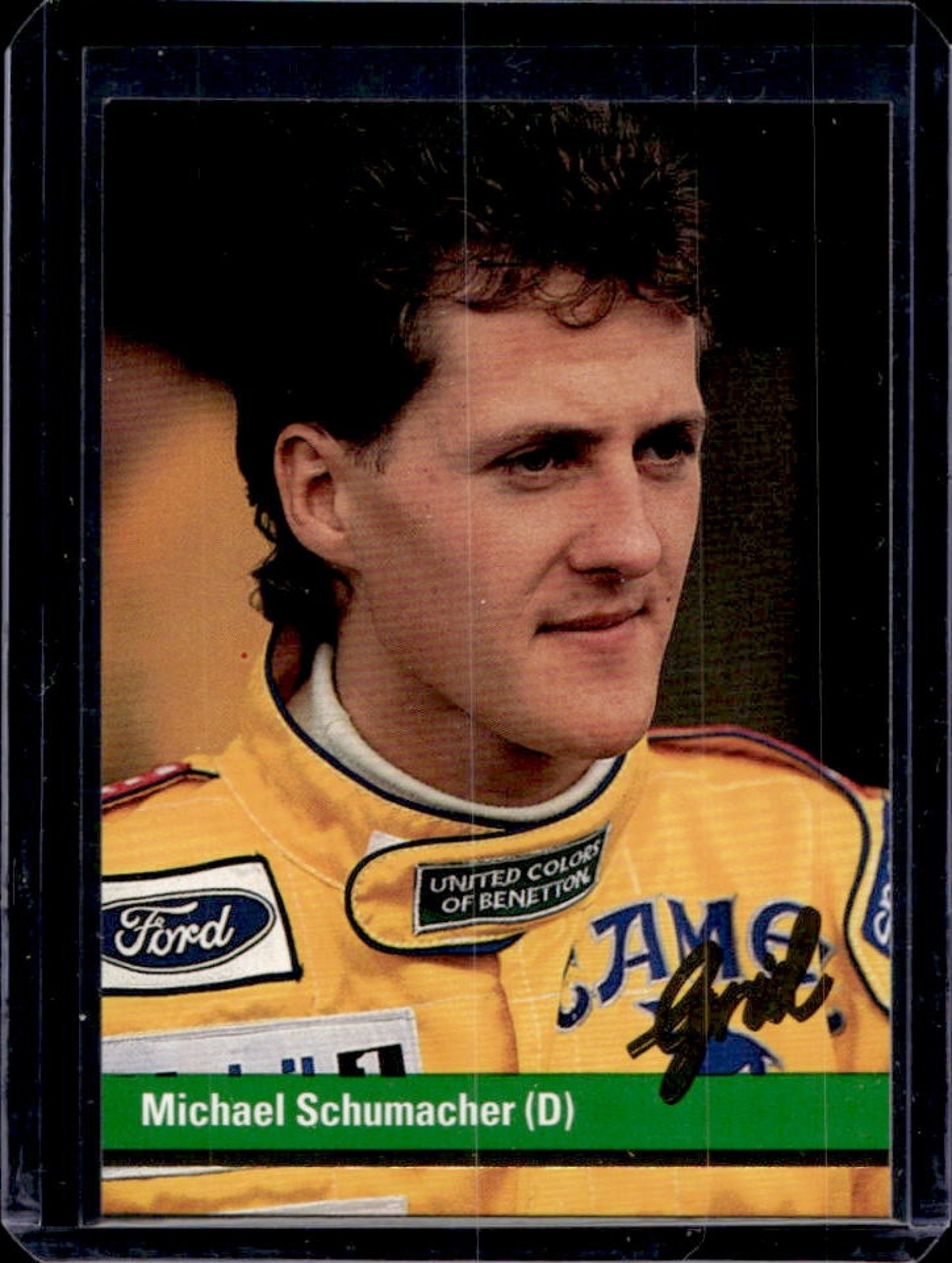 1992 Grid Motorcard F1 Michael Schumacher Rookie RC #51