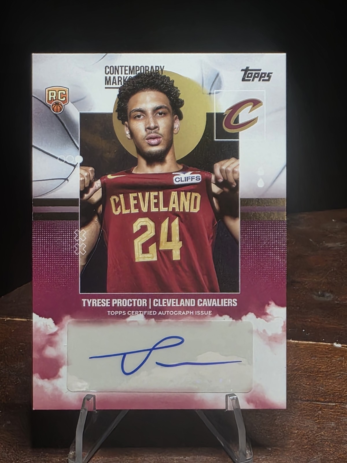 2025-26 Topps - Contemporary Marks Tyrese Proctor #CM-TP (AU, RC)