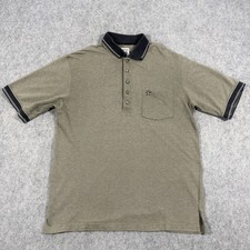 Grand Slam Vintage Penguin Golf Polo Shirt Men  s Size Large Grande Olive Green