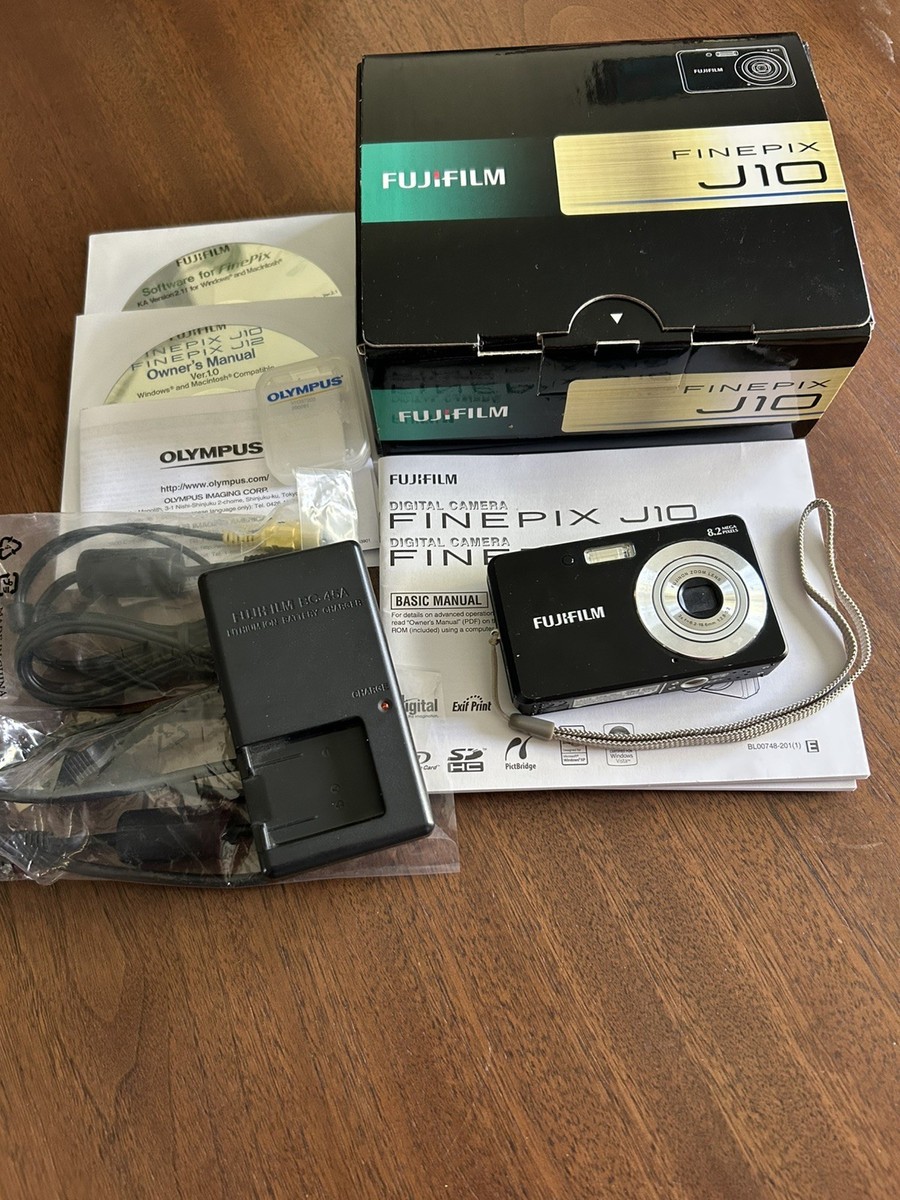 あ*。様 【動作確認済】FUJIFILM FinePix J10 バッテリー 充 Fujifilm FinePix J Series J10 8.2MP Digital Camera Battery Charger