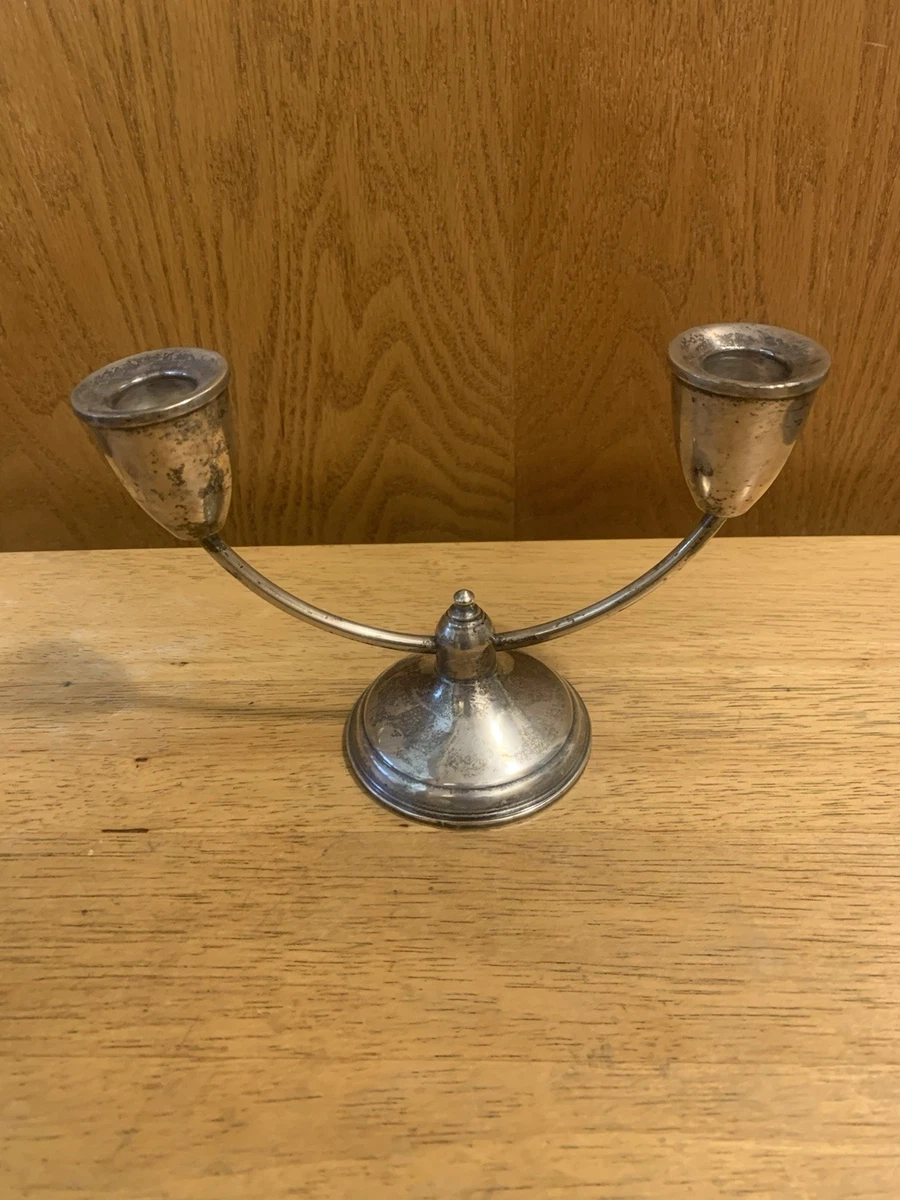 Duchin Creation In Antique Us Sterling Silver Candlesticks