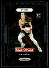 2024-25 Panini Prizm Monopoly WNBA Nika Muhl Rookie Seattle Storm #4