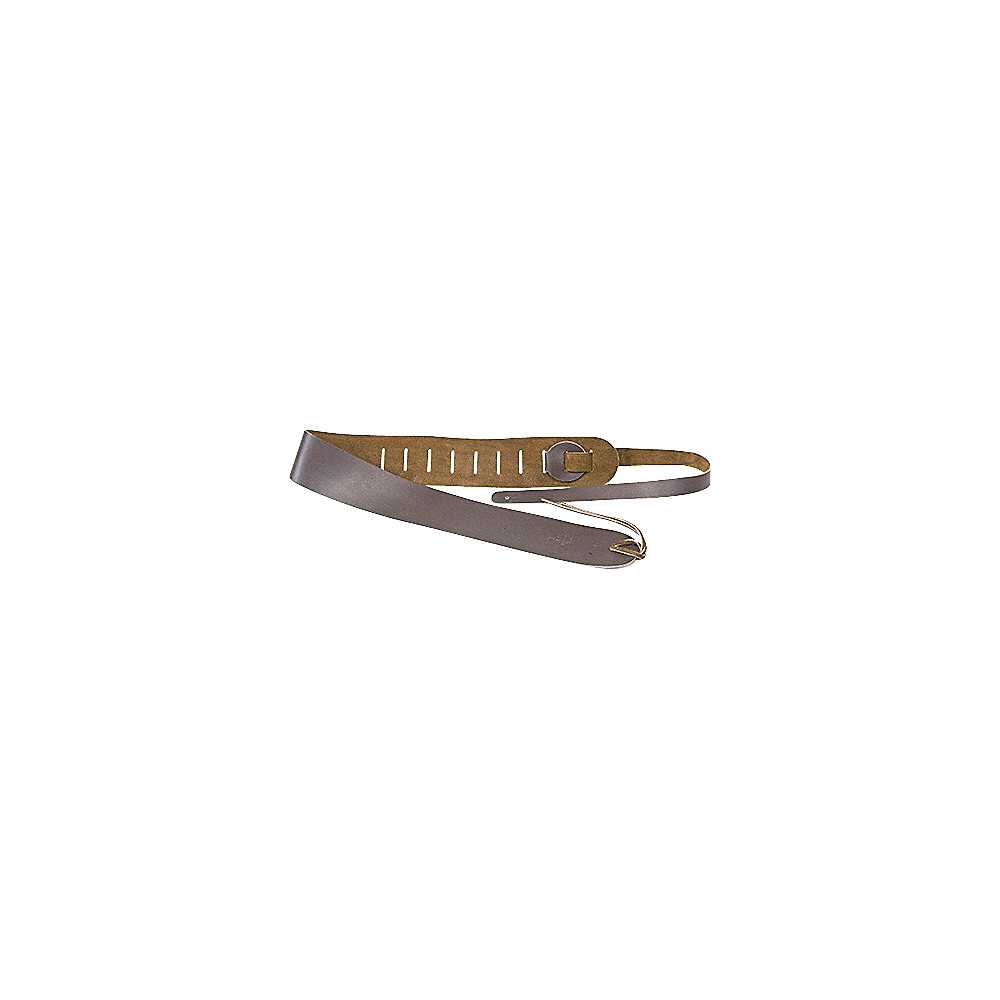 Clayton 2-1/2'' Leather Guitar Strap Brown