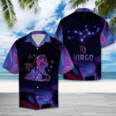 Beautiful Virgo Birthday Gifts   Aloha Hawaiian Shirt