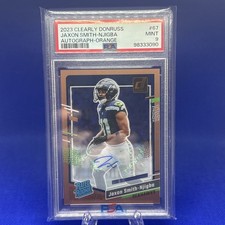 2023 Panini Clearly Donruss - Jaxon Smith-Njigba Orange Autographs /75