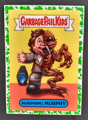 Garbage Pail Kids 3a MORPHING MURPHY 2018 Horrible 80s SCI-FI GPK Green