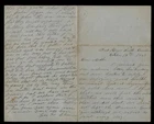 CIVIL WAR LETTER - 3rd NH Infantry - Soldiers Lose Arms, Battle South Mountain