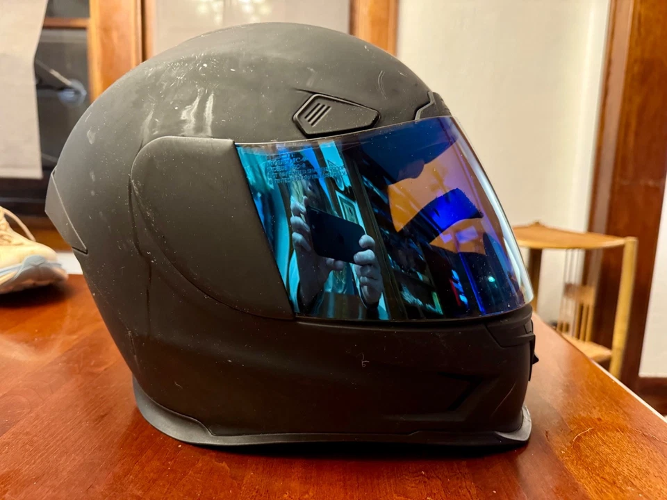 Icon Airframe Pro Adult SMALL Full Face Motorcycle Street Helmet Black Soft To - Image 2 of 4