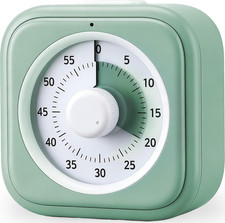 60 Minute Visual Timer for Kids, Silent Count...