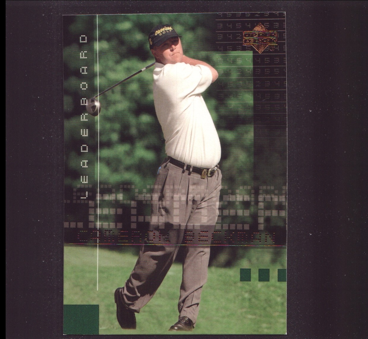 2002 Upper Deck - Leaderboard Cameron Beckman #100 (RC)