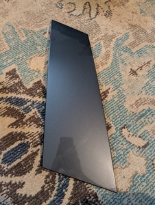 08-12 Buick Enclave Rear Quarter Window Trim Plastic Moulding Left OEM Brown