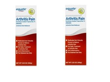 2 pk Equate Arthritis Pain Reliever Topical Gel 3.53 Oz  Exp02/ 2026 10/2026