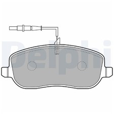 Satz Bremsbeläge Bremsklötze vorne für Citroen C8 EA Jumpy 1 BS U6U BU | 2420