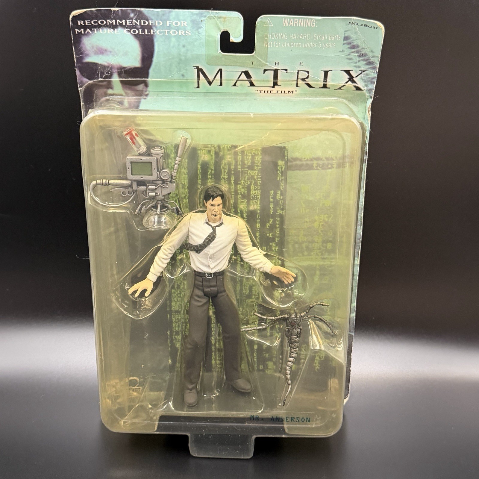 The Matrix Film Neo Mr. Anderson N2 Toys Action Figure SEALED 2000