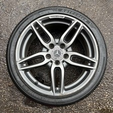 MERCEDES ALLOY WHEEL A B CLA CLASS AMG W176 GENUINE 7.5j x 18” ET52 A1764010700