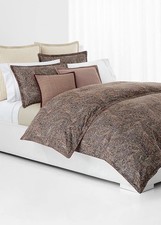 NEW Ralph Lauren Hallie Duvet Cover Queen Size 100 Cotton Paisley 3 Piece Set