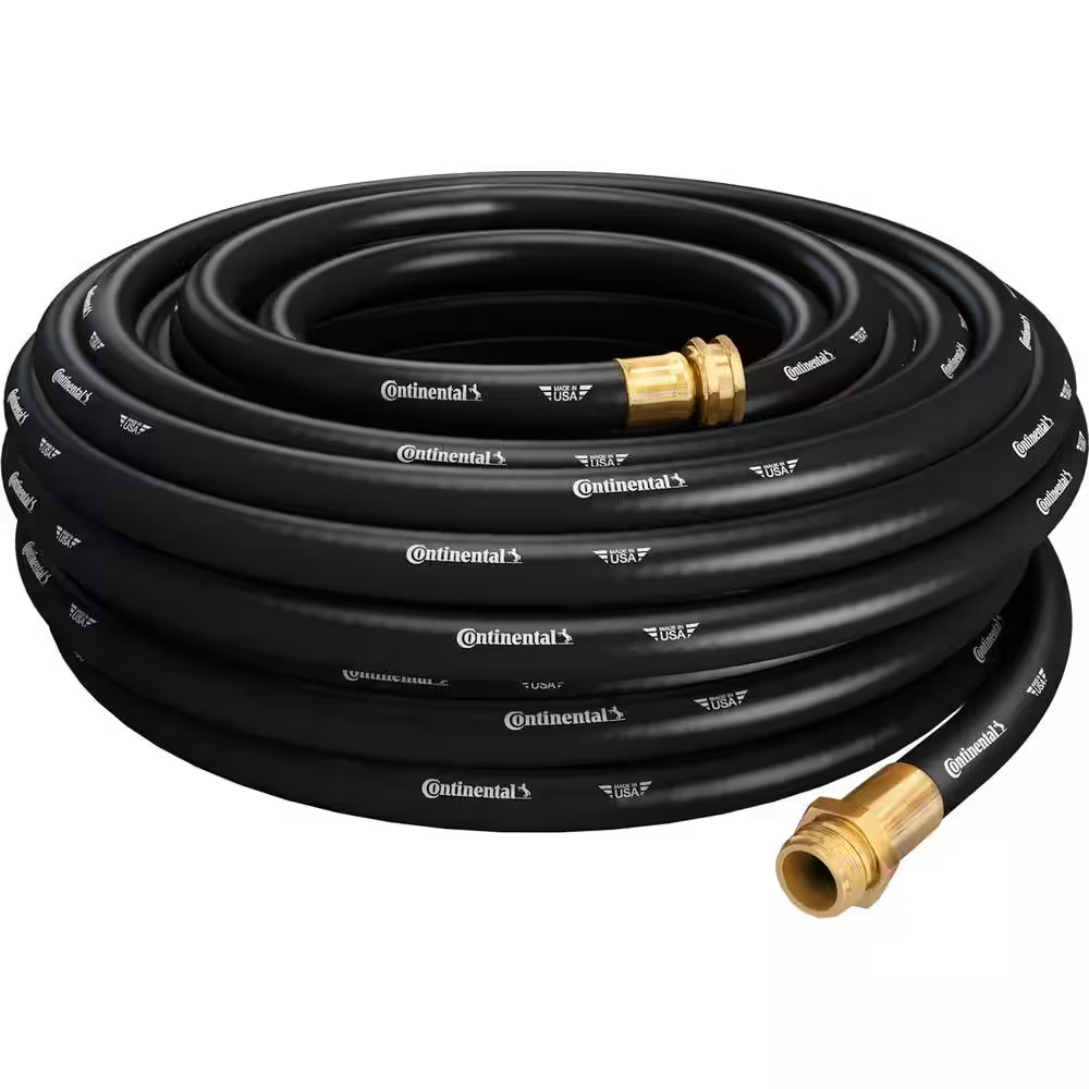 Premium 5/8 In. Dia X 100 Ft. Commercial Grade Rubber Black Water Hose NEW
