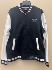  219 Quicksilver Sweatshirt Adult Large Black Fleece Full Zip Mens LIGHTWEIGHT