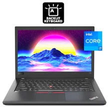 14 Lenovo ThinkPad Laptop: i7-8650U! 16GB RAM! 512GB NVME SSD! Secondary Battery