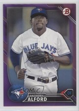 2016 Bowman Prospects Purple 161/250 Anthony Alford #BP59 0l2