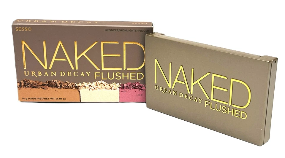 Urban Decay Naked Flushed - Nooner - Bronzer Highlighter & Blush NEW IN BOX - Image 4 of 4