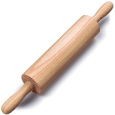 HelferX 17.6 inch Wooden Rolling Pin for Baki...