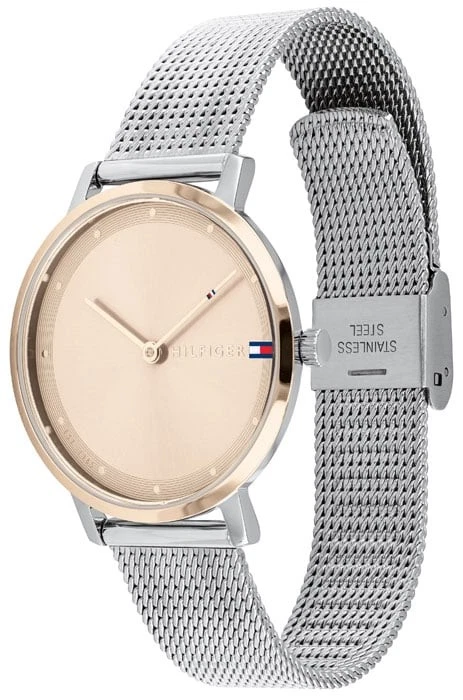 Orologio Donna TOMMY HILFIGER PIPPA 1782151 Bracciale Acciaio Mesh Rosè - Immagine 2 di 2
