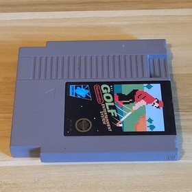 1985 Nintendo NES Golf Cartridge Only Tested & Works