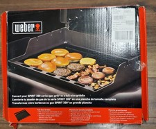Weber Spirit 300 Series Full-Size Griddle Insert 2016+ OEM Carbon Steel NEW Open