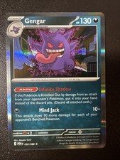Gengar Pokémon TCG Card Perfect Order Rare Holo 50/88 NM