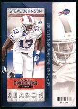 2013 Panini Contenders - Steve Johnson #11