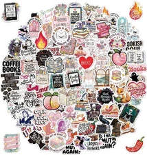 150 PCS Bookish & Romance Book Stickers – 150 Pcs 