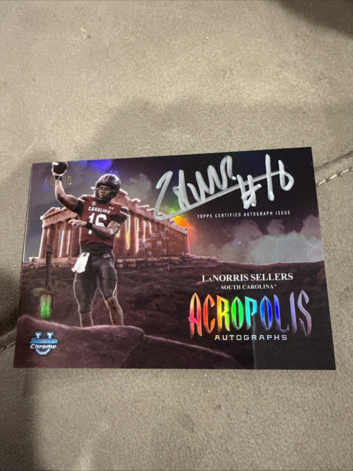 2025 Bowman U Chrome Lanorris Sellers Acropolis Auto /99