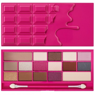 Makeup Revolution I Heart Chocolate - LOVE Lidschatten Palette Brandneu & Originalverpackt