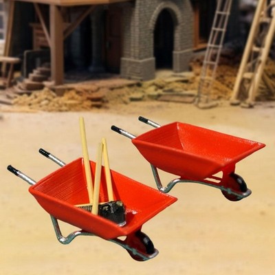 1/64 Utility Yard Cart Simulation Diorama Zubehör