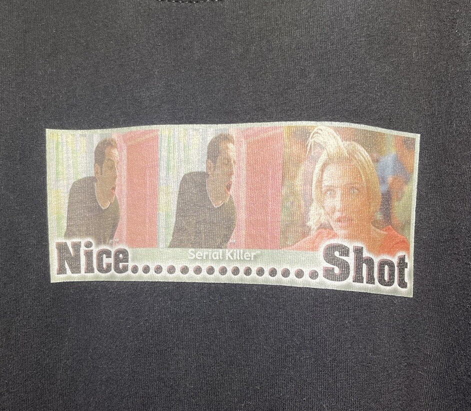 トップス Serial Killer Print Tee Vintage Serial Killer Something About Mary Shirt Large 90s