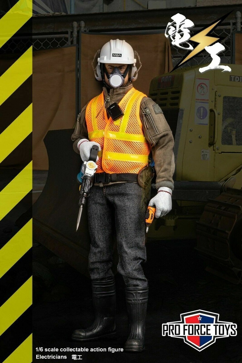 Proforcetoys P005 1/6 The Male Electricians Worker 12