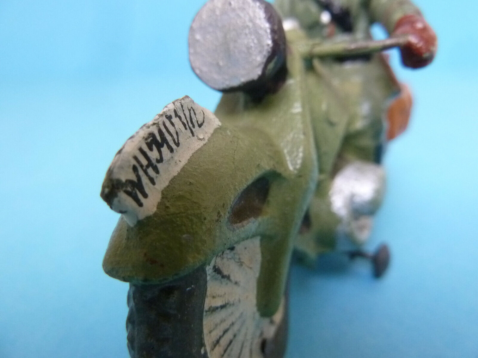 Details zu  Elastolin Motorrad Wehrmacht Masse Stützräder original selten / X 51 Beliebte Angebote