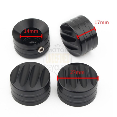 Black CNC Spark Plug Head Bolt Cap Covers For Harley Twin Cam Sportster XL 86-UP - Imagen 6 de 6