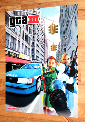 Grand Theft Auto III GTA 3 / Metal Gear Solid 2 Sons of Liberty