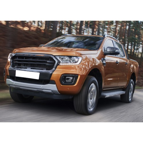 Left For Ford Ranger 2015-2022 Gloss Black Rear View Side Mirror Cover Cap Trim - Picture 2 of 9