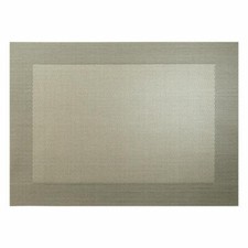 ASA Selection PVC Tischset mit Gewebtem Rand Platzdeckchen Platzset PVC Bronze