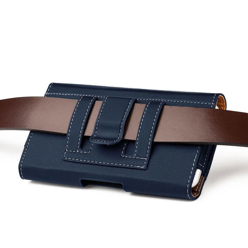 For Samsung S20 Plus S20 FE 5G Leather Carry Pouch Belt Clip Loops Case Cover - Image 4 of 4